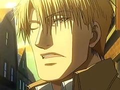 Anime gay couple having hardcore sex and love