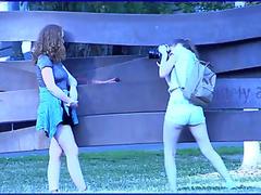 Snipe TV33 *Ep 1 '_Hot Teen Blond in TIGHT shorts riding up her bum crack'_