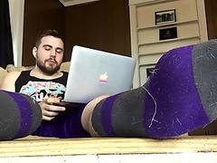 Hairy sweat gay solo, josh hairy, korean solo socks
