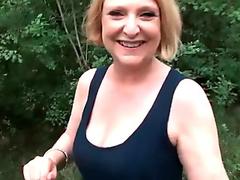FunMovies Mature housewife fucked outdoor