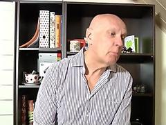Pervert old english teacher fucks japanese babe