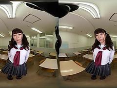 Virtual Dive: She Fell in Love with an Adult for the First Time; Cute and Busty Japanese Schoolgirl Virtual Girlfriend Experience Softcore Non-Nude