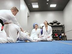 Self defense training turns to private foursome