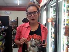 Asian Corner Store Slut Picked Up For Sex