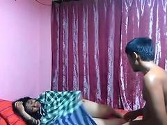 Amateur Indonesian couple have steamy fuck fest on the bed