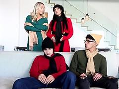 Stepmoms Bunny Madison and Mona Azar decide to spice things up and swap their stepsons