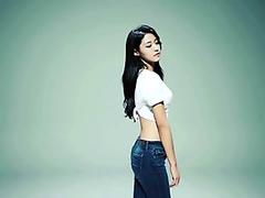 Charming Korean hotty poses and gets fucked hard